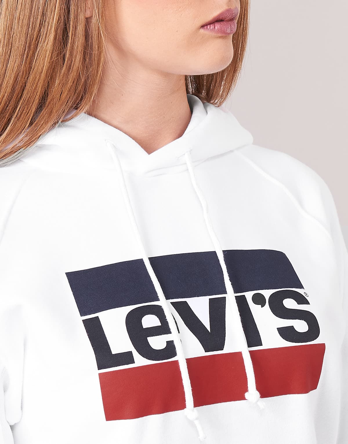 Women's Sweatshirts Levis White