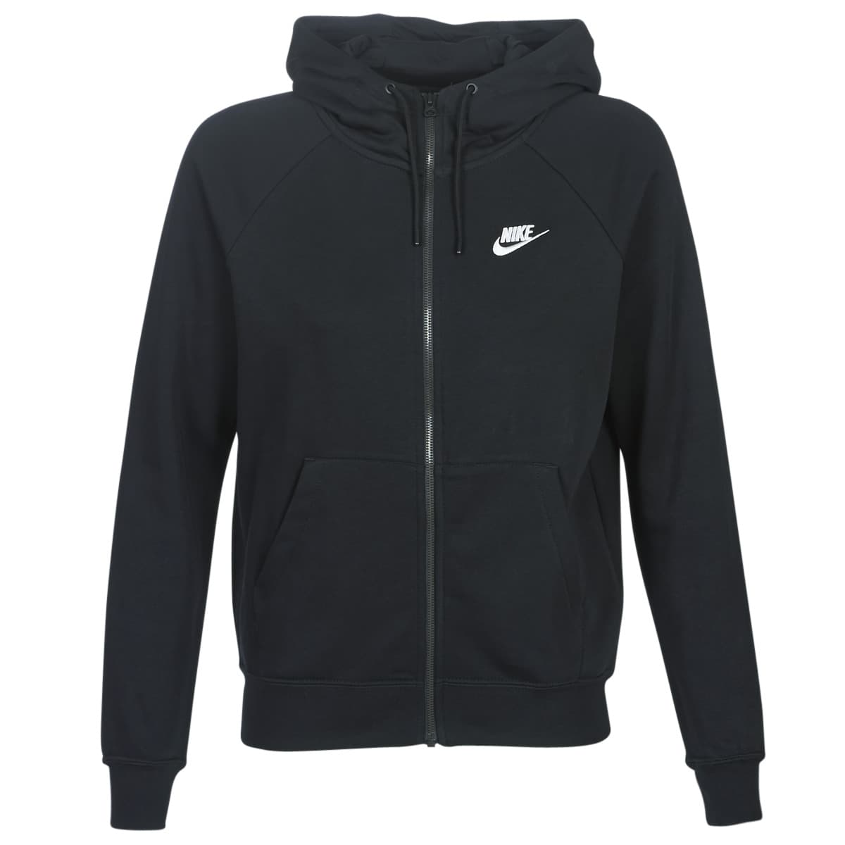 T-shirt με κουκούλα Nike W NSW ESSNTL HOODIE FZ FLC