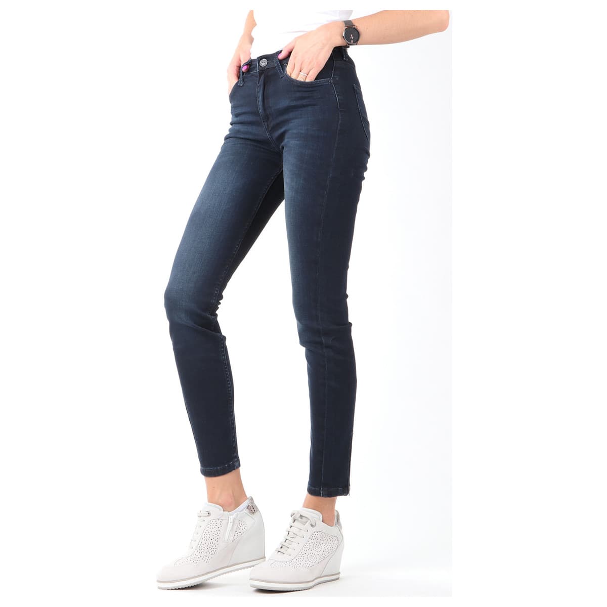 Skinny jeans Lee Scarlett High Crop Skinny Cropped L32BAIFA