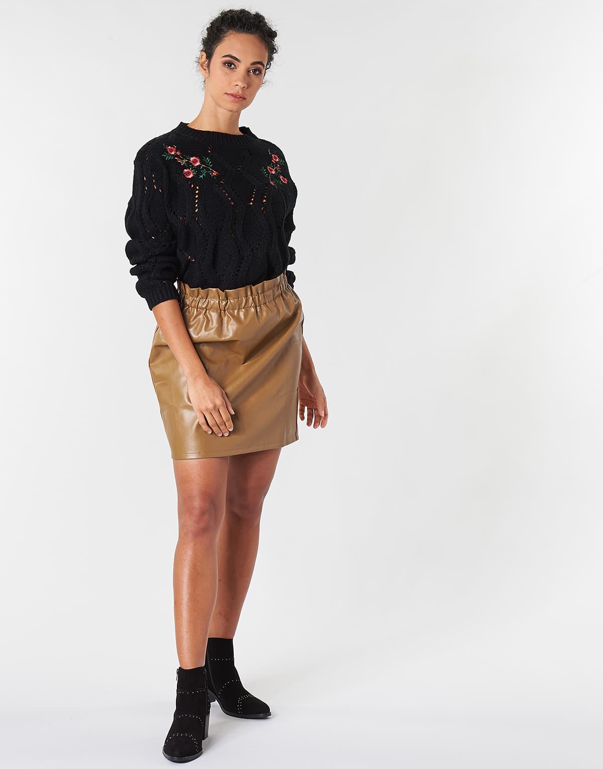 Women's Skirts Betty London Brown