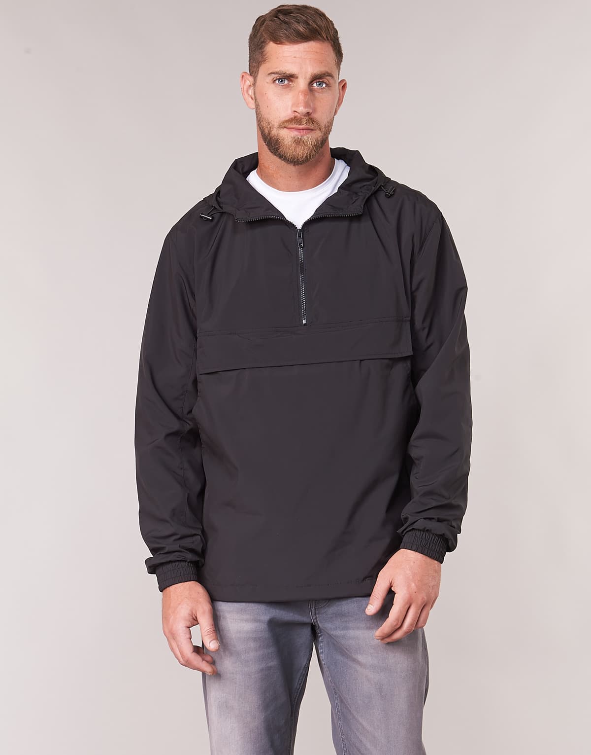 Men's Windbreakers Urban Classics Black