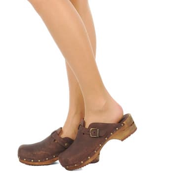 Women's Clogs Sanita Brown