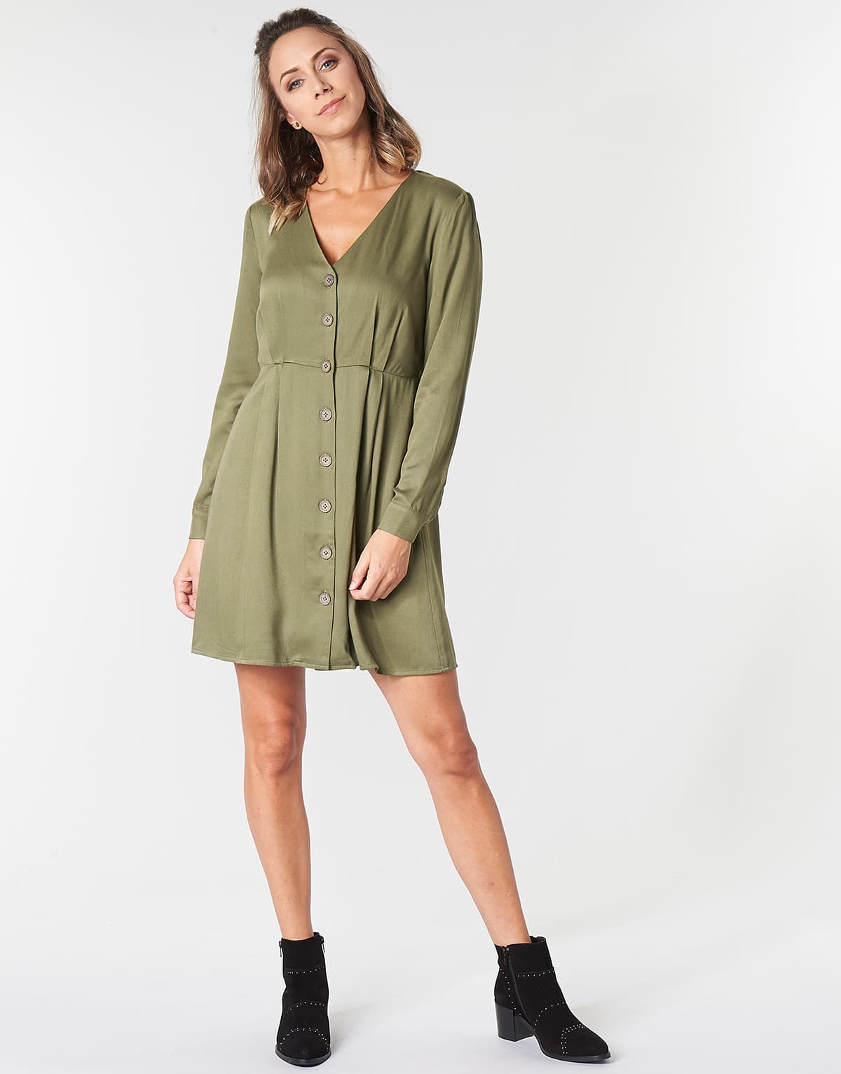 Women's Dresses Betty London Khaki