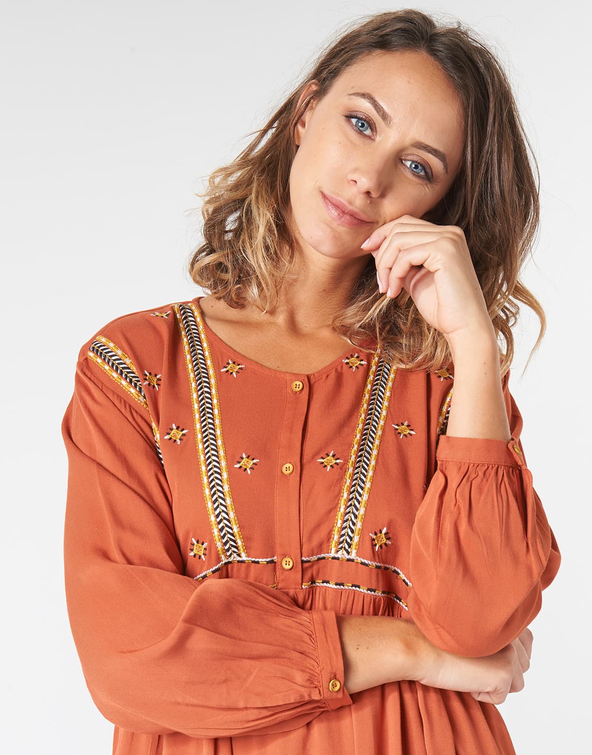 Women's Dresses Betty London Orange