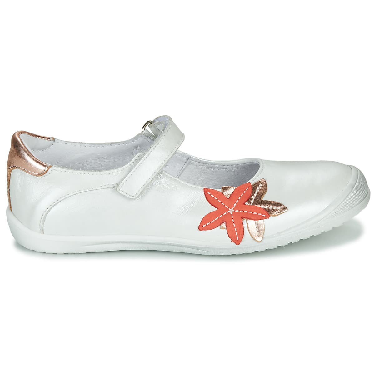 Women's Ballet Flats GBB White