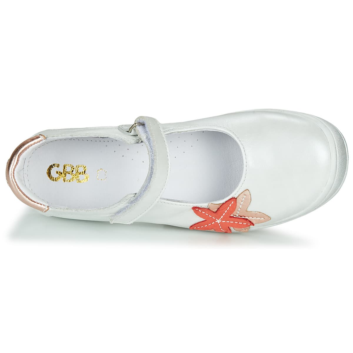 Women's Ballet Flats GBB White