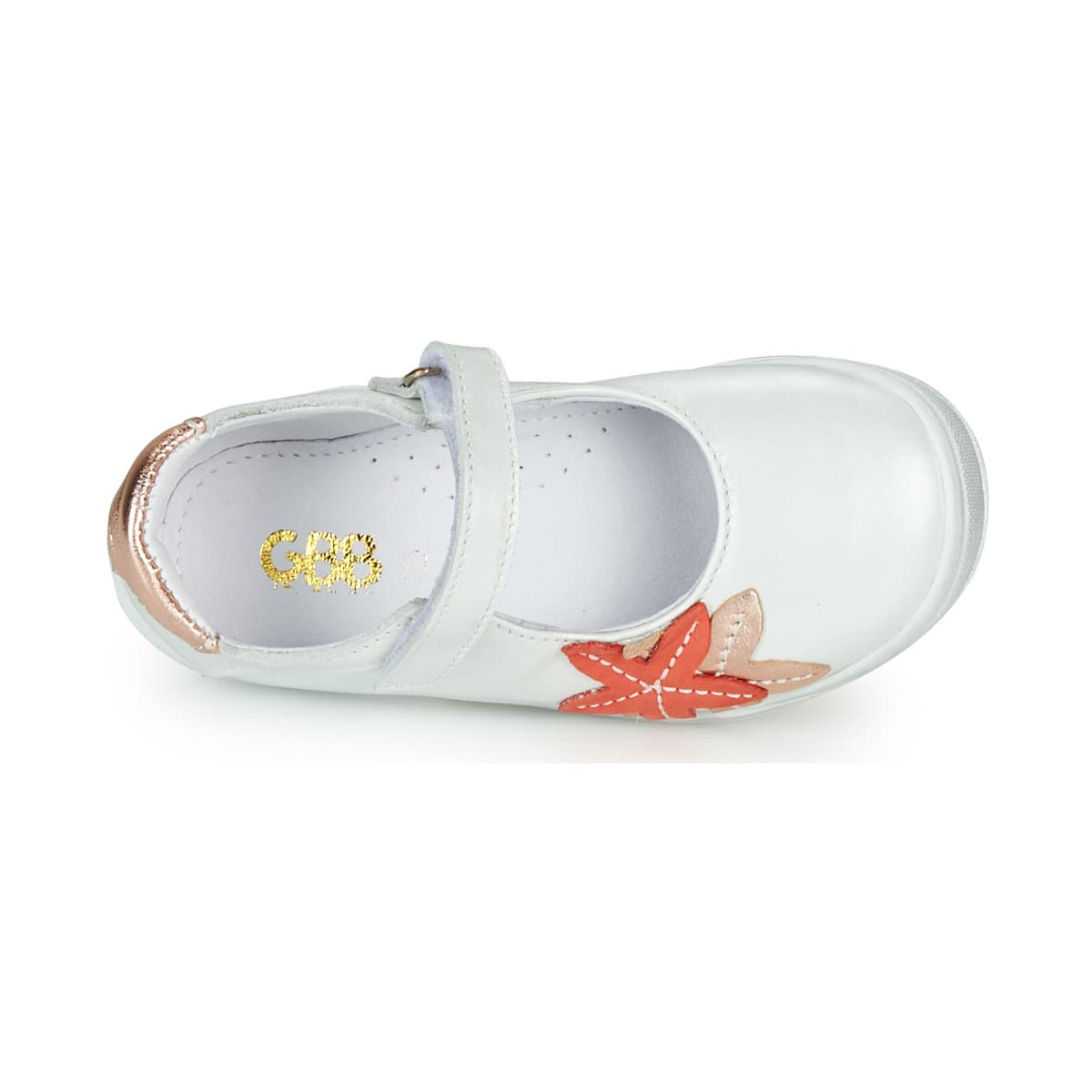 Women's Ballet Flats GBB White