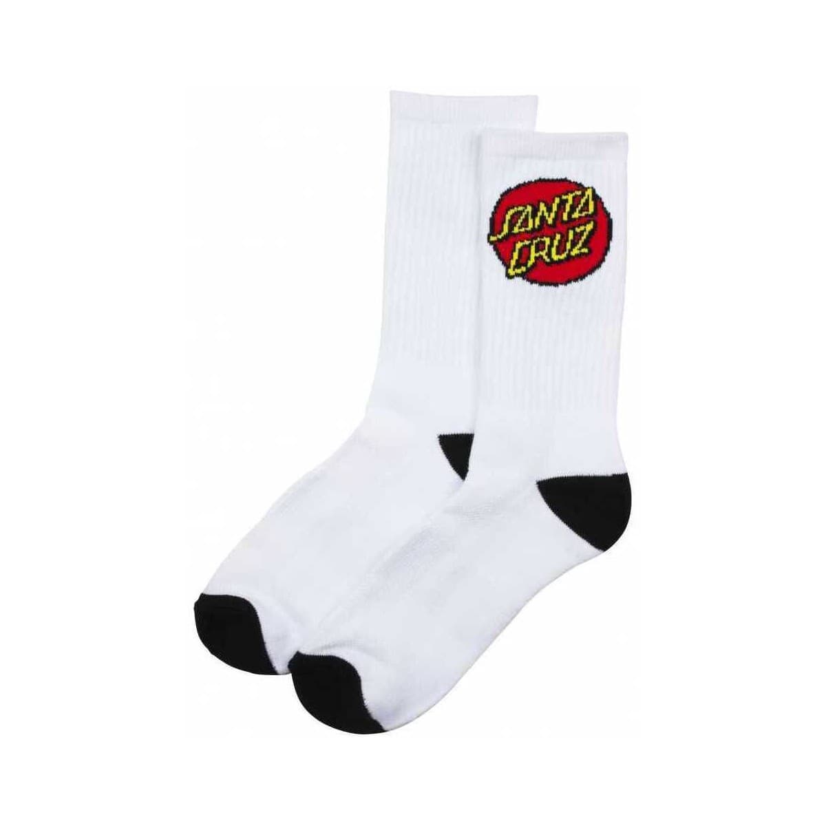 Men's Socks Santa Cruz White