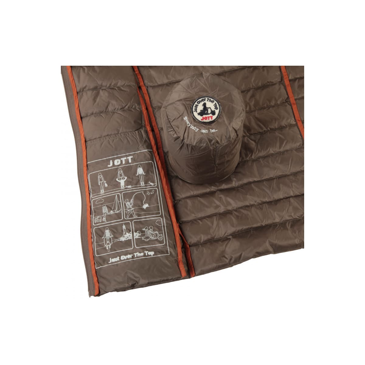 Women's Blazers JOTT Brown