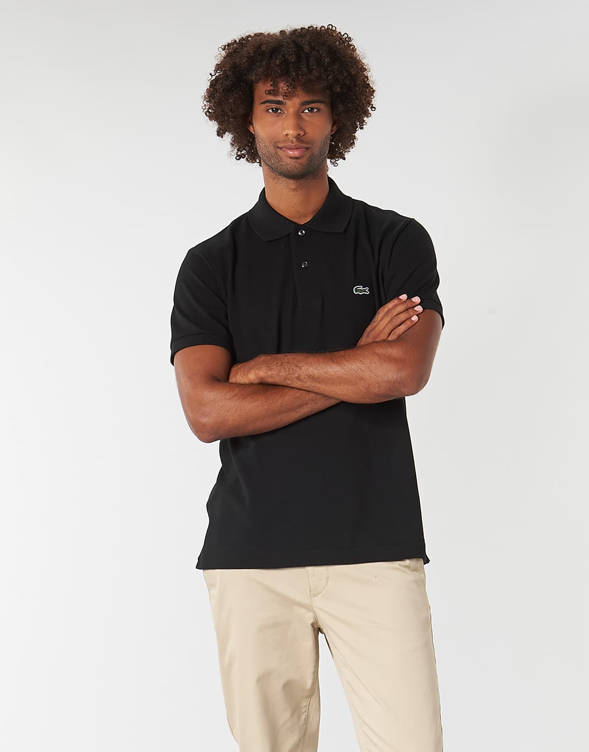 Men's Polo Shirts Lacoste Black
