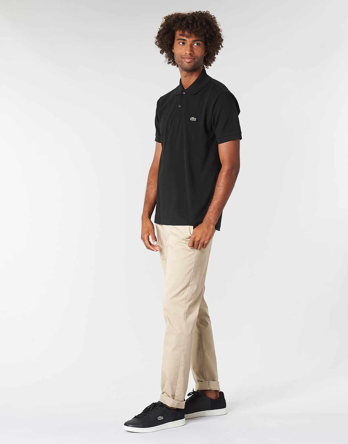 Men's Polo Shirts Lacoste Black
