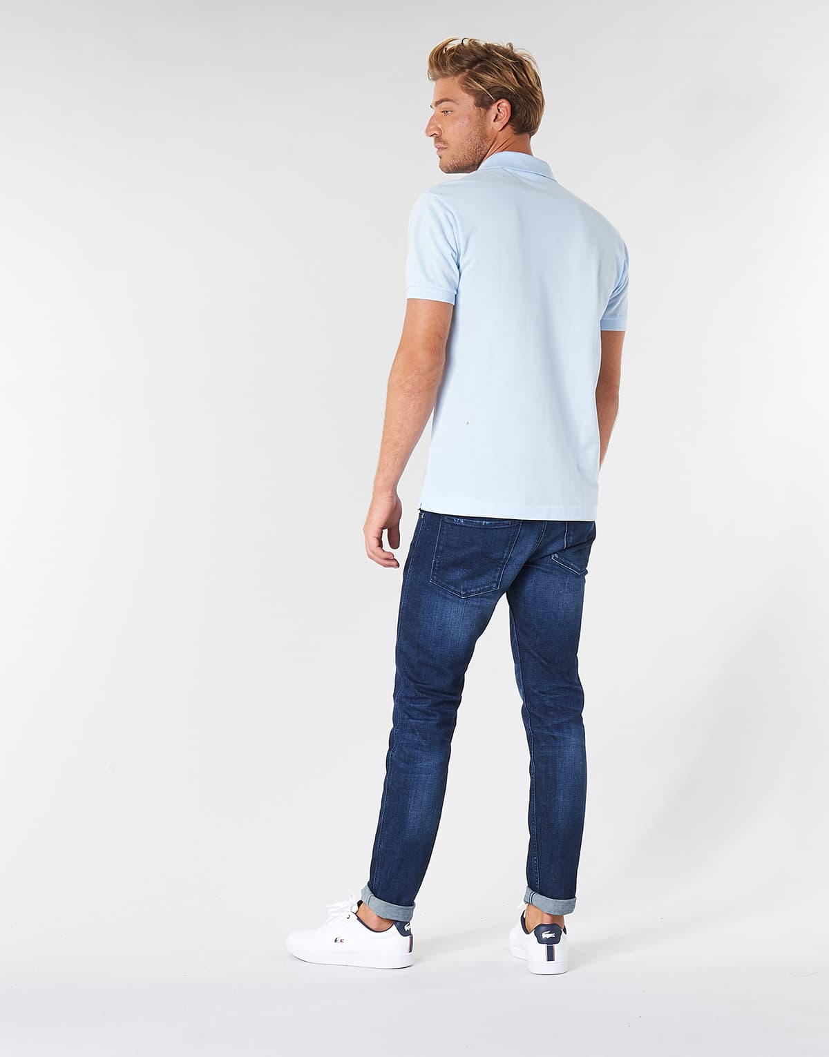 Men's Polo Shirts Lacoste Blue