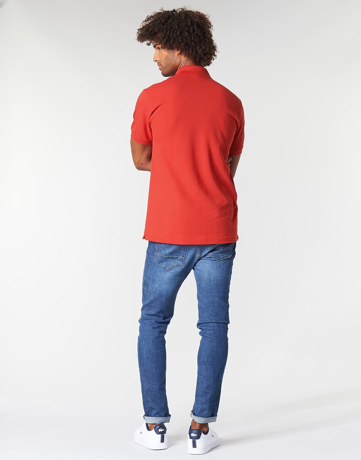 LACOSTE ΜΠΛΟΥΖΑ ΚΜ POLO SS 3L1212-240 Red