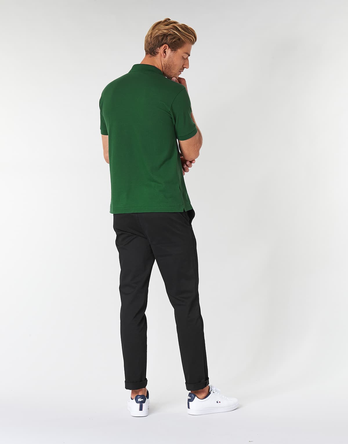 Men's Polo Shirts Lacoste Green