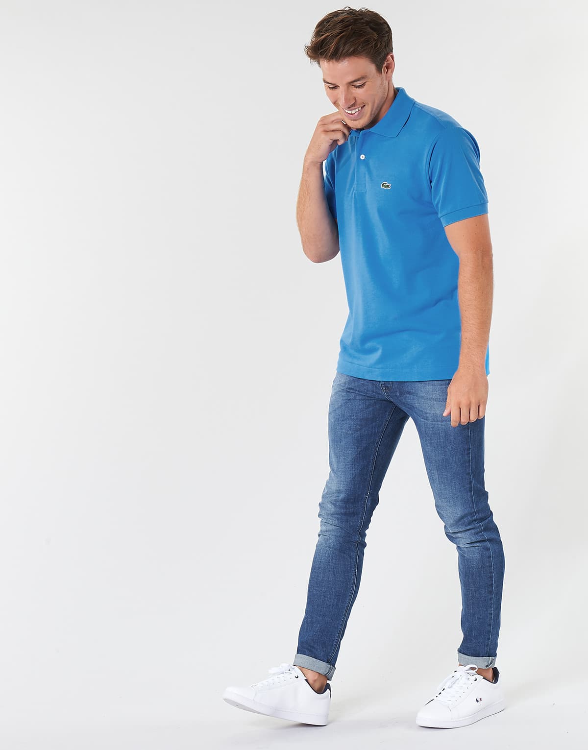 Men's Polo Shirts Lacoste Blue