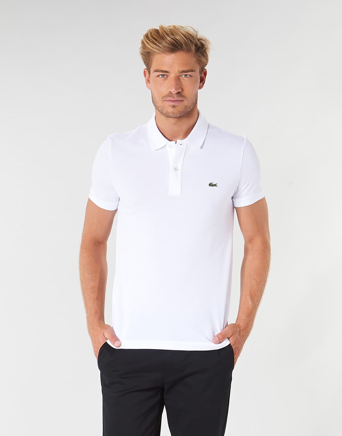 Men's Polo Shirts Lacoste White