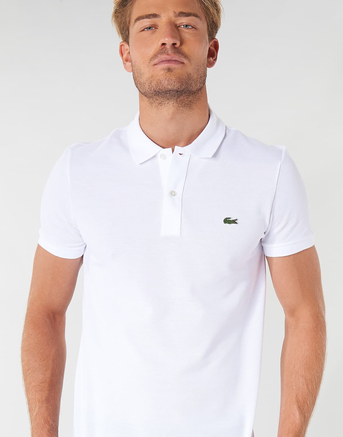Men's Polo Shirts Lacoste White