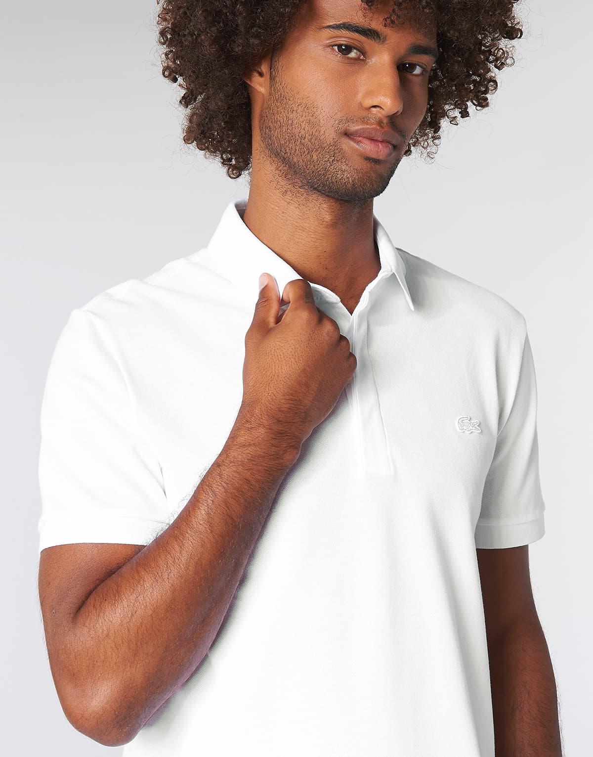 Men's Polo Shirts Lacoste White