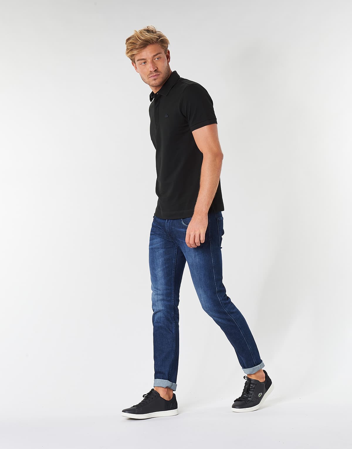 Men's Polo Shirts Lacoste Black