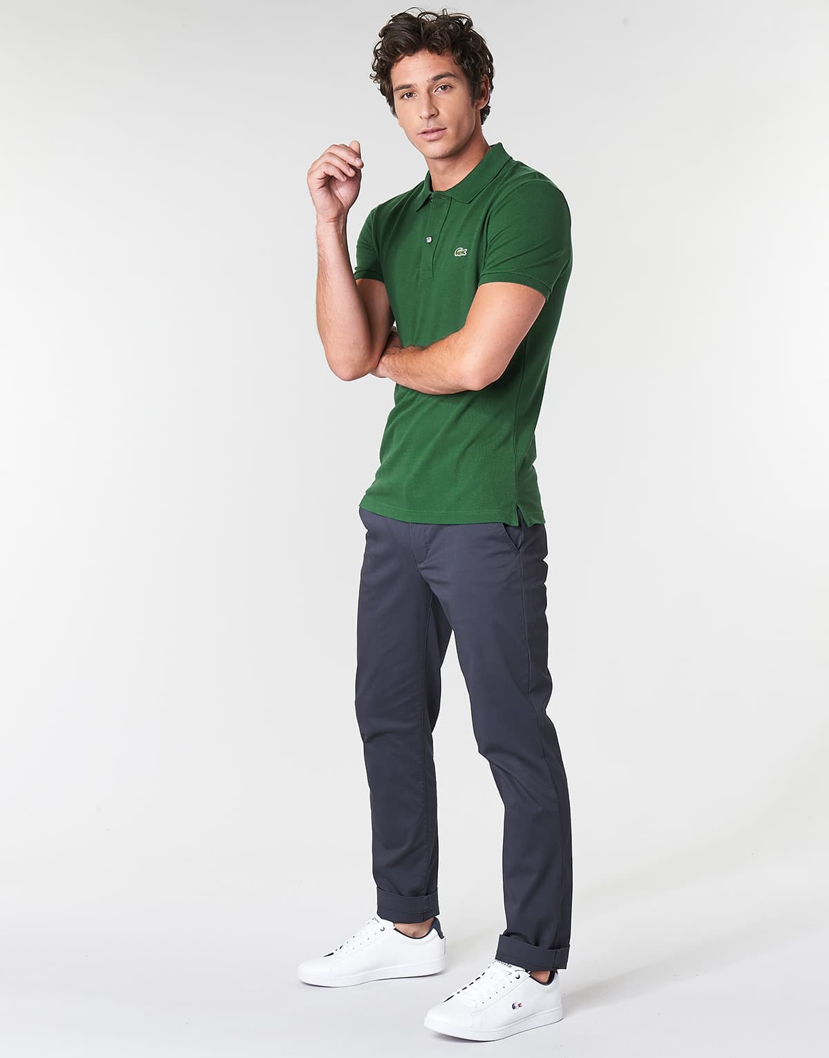 Men's Polo Shirts Lacoste Green