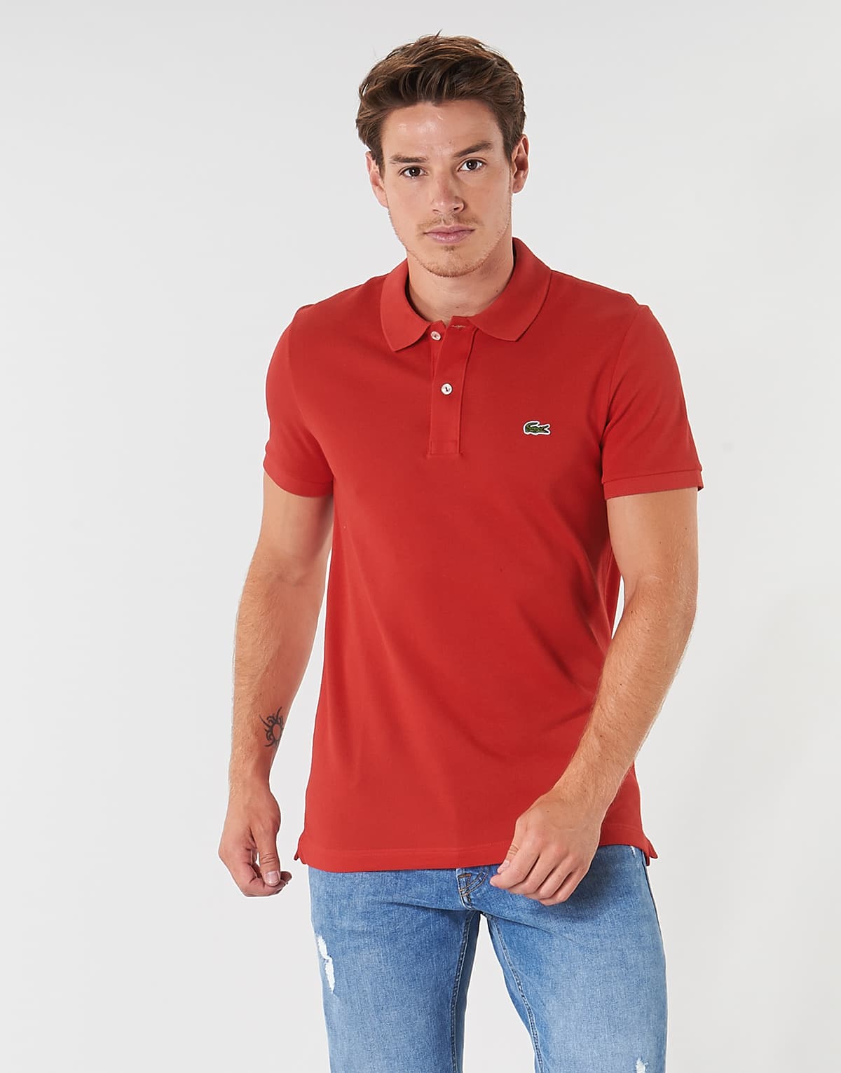 Men's Polo Shirts Lacoste Red