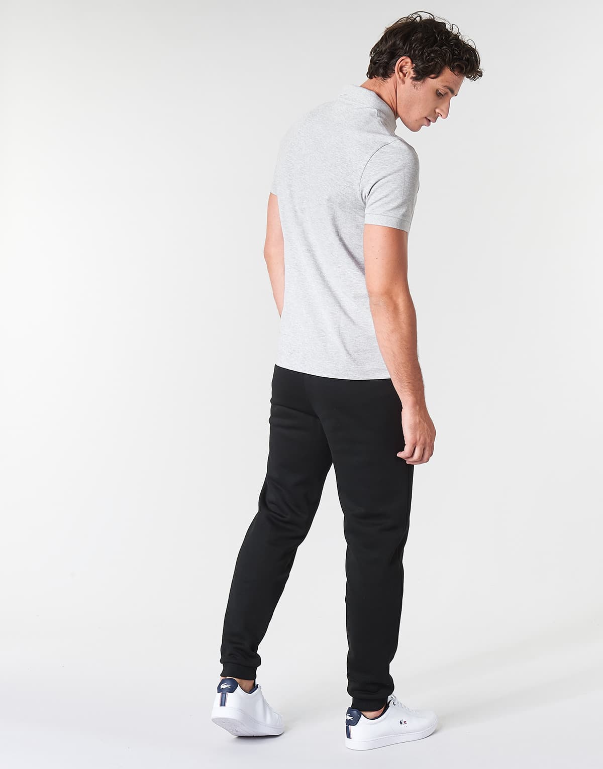 Men's Polo Shirts Lacoste Gray