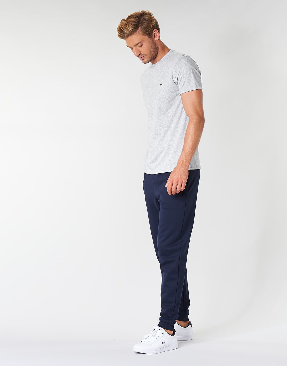 Men's T-Shirts Lacoste Gray