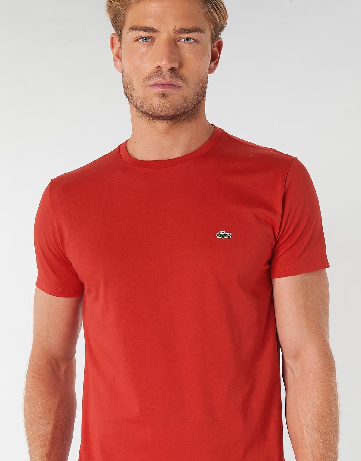 Men's T-Shirts Lacoste Red