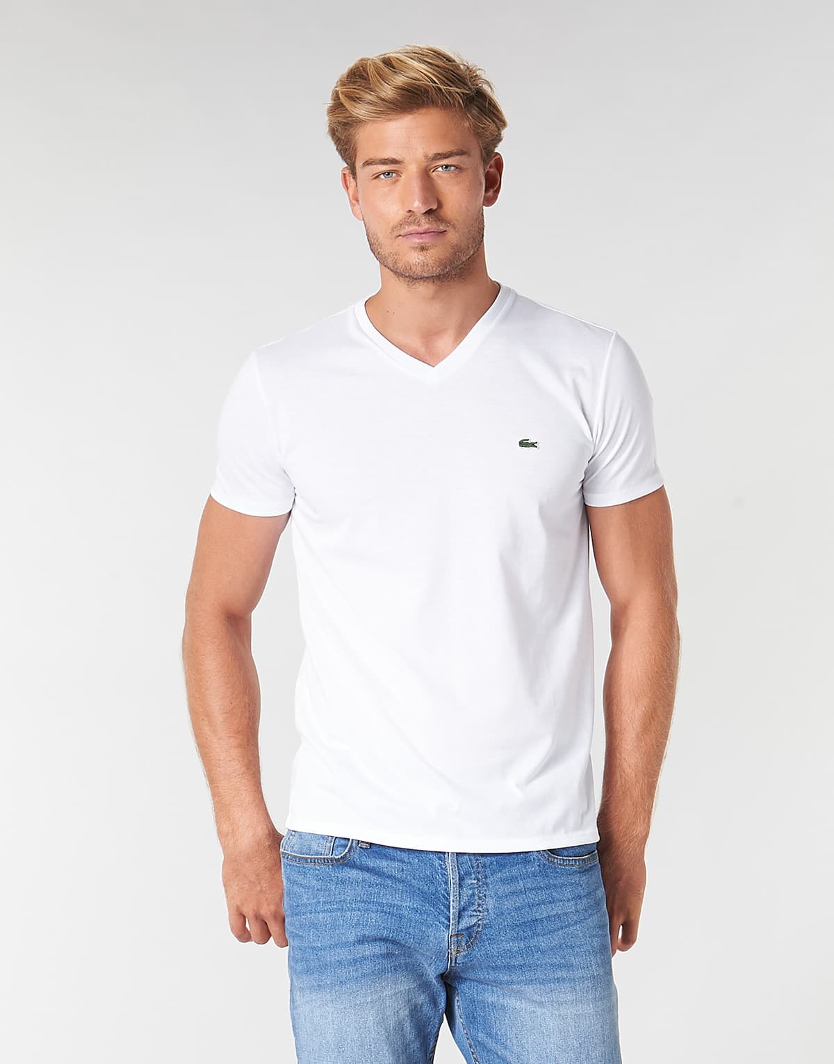 Men's T-Shirts Lacoste White