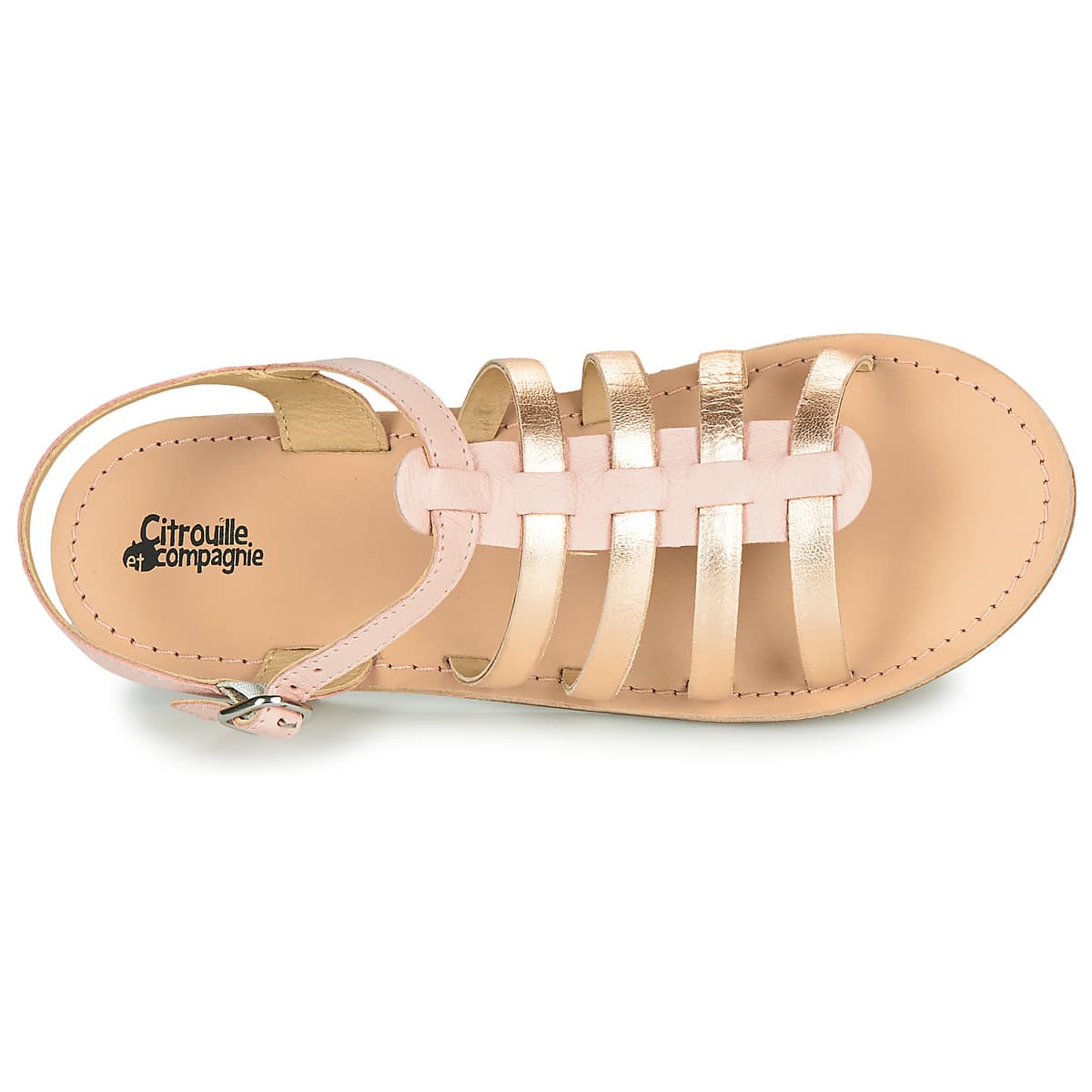 Girls' Sandals Citrouille et Compagnie Pink