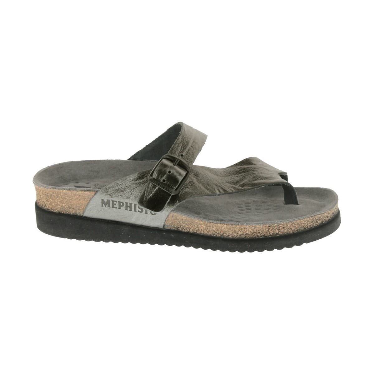 Women's Flip Flops Mephisto Gray