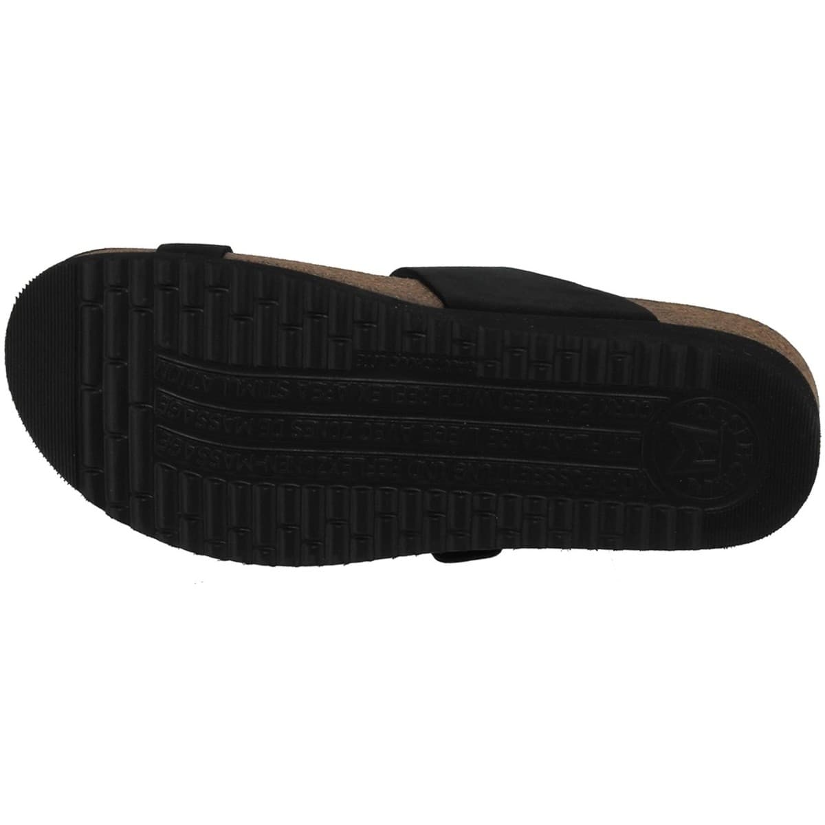 Women's Flip Flops Mephisto Black