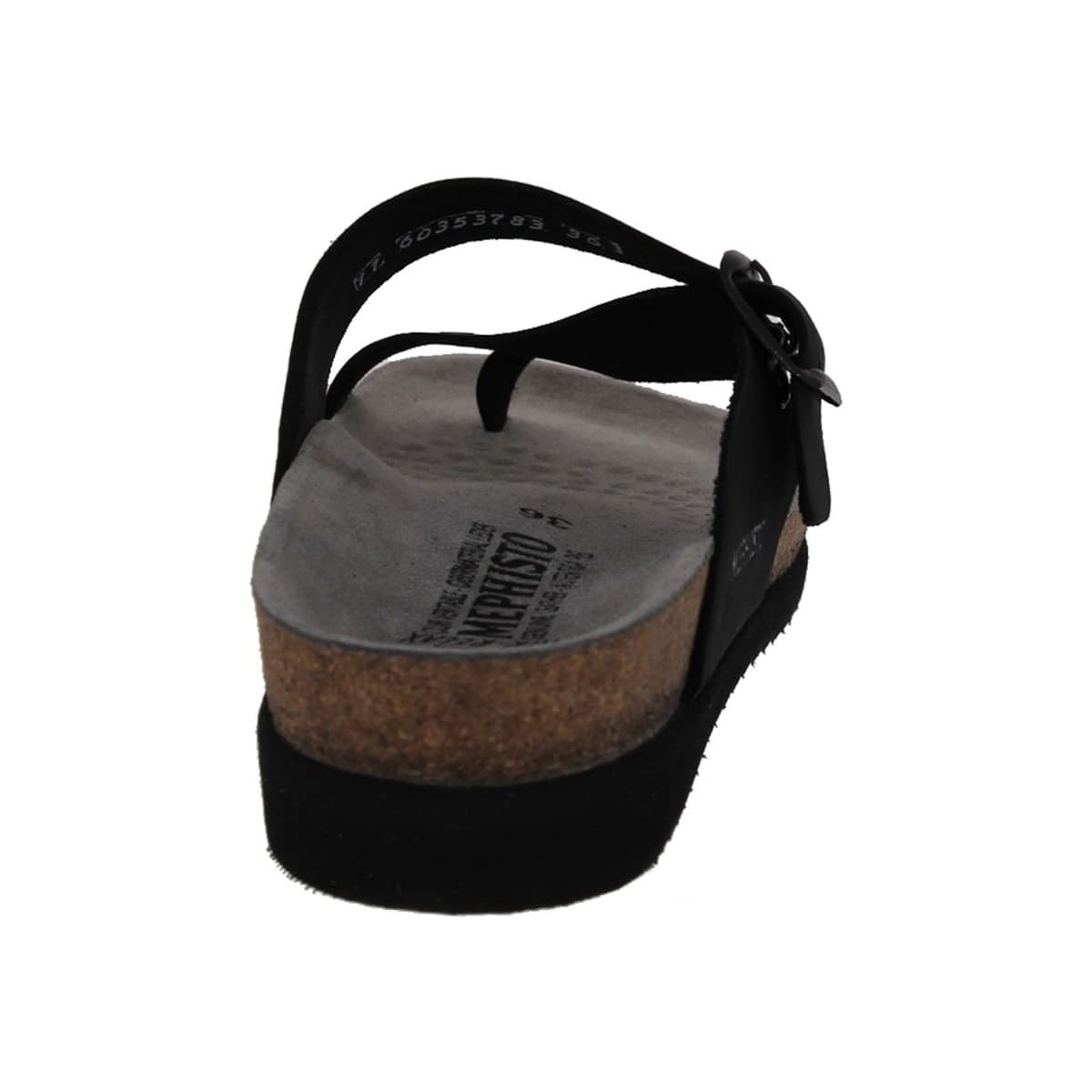 Women's Flip Flops Mephisto Black