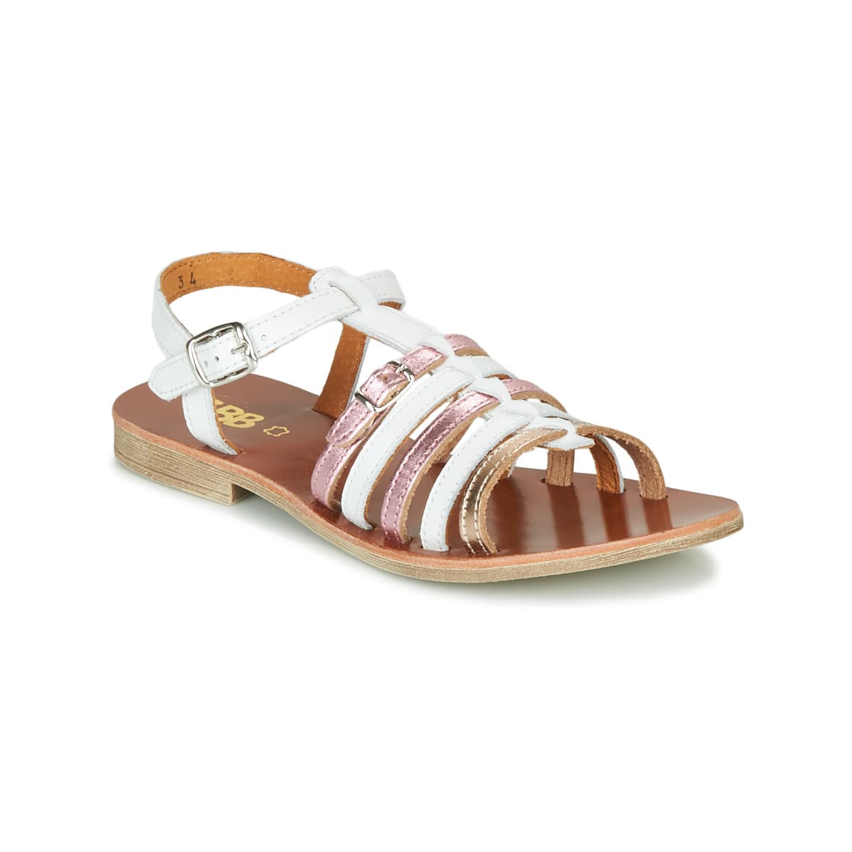 Girls' Sandals GBB White