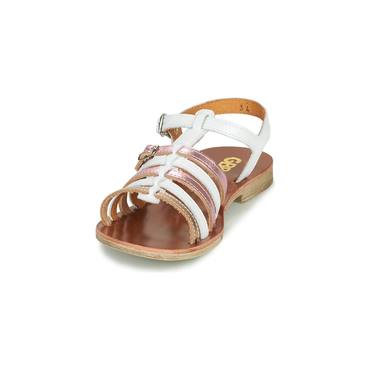 Girls' Sandals GBB White