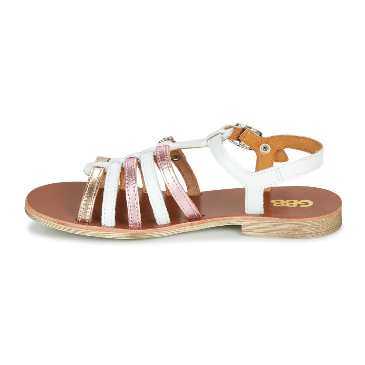 Girls' Sandals GBB White