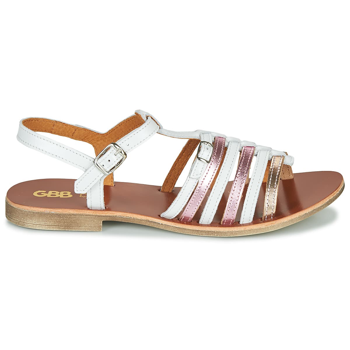 Girls' Sandals GBB White