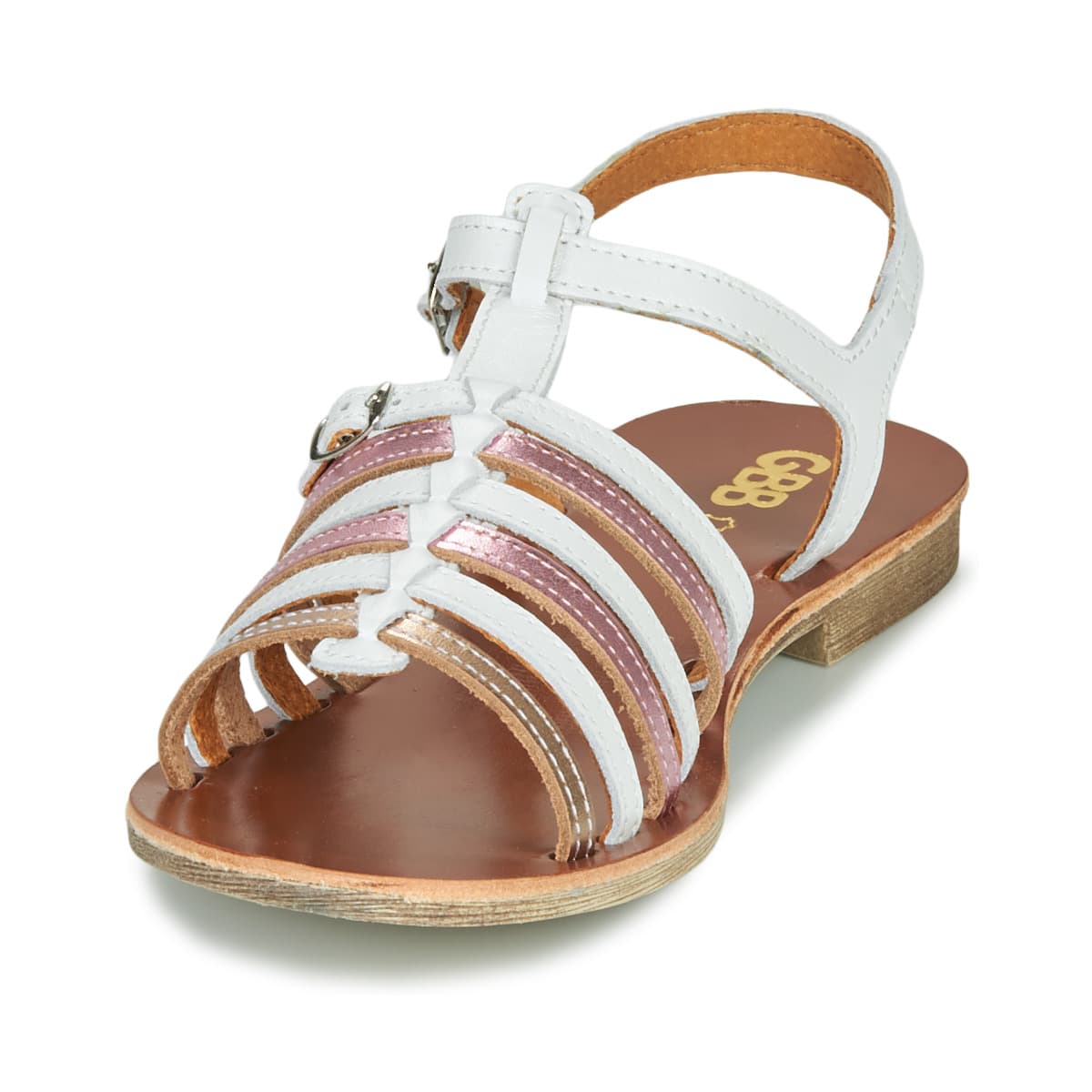 Girls' Sandals GBB White