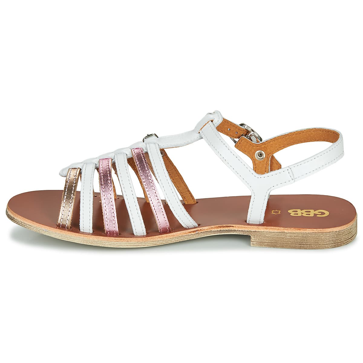 Girls' Sandals GBB White