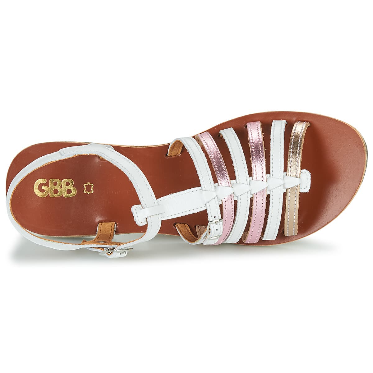 Girls' Sandals GBB White