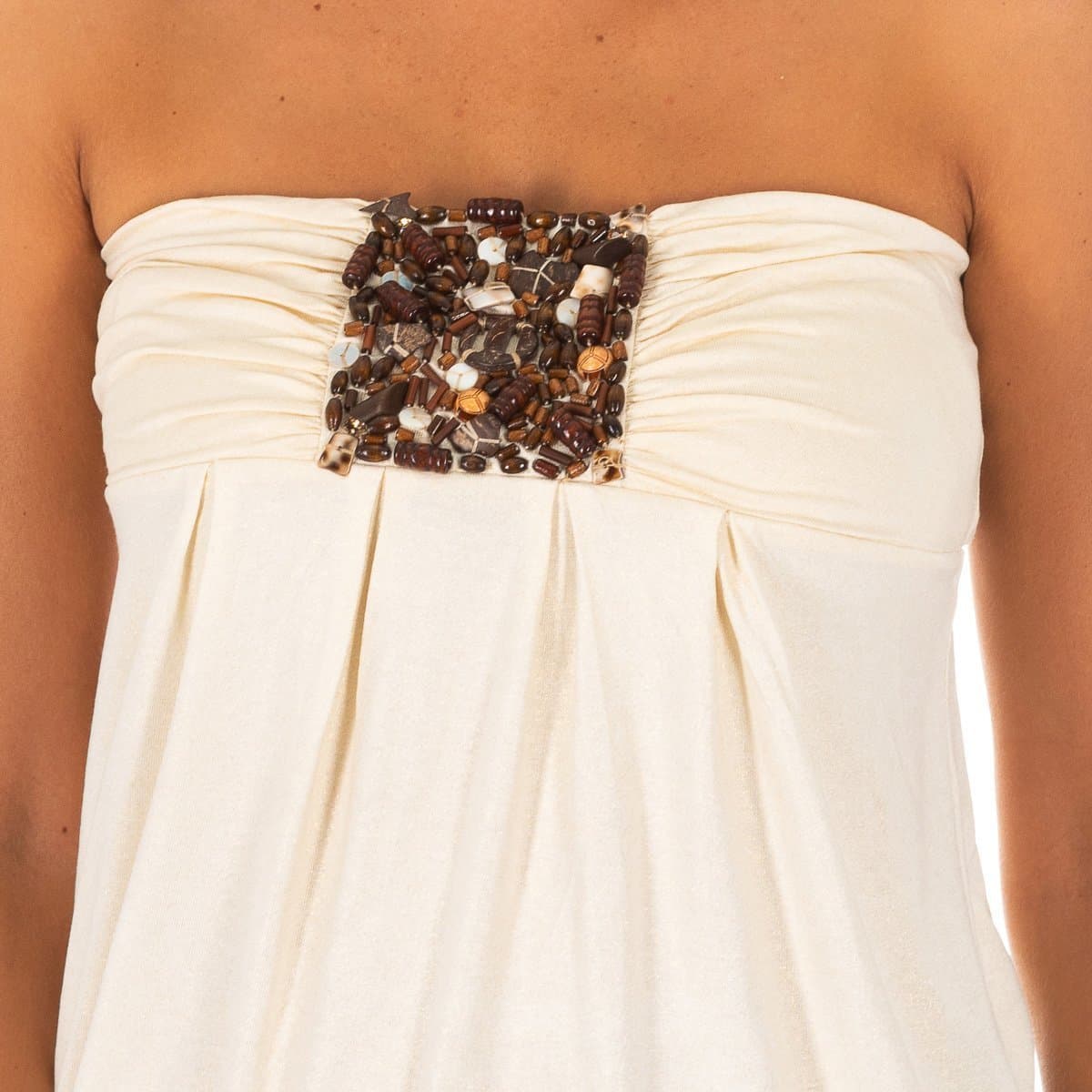 Women's T-Shirts Met Beige