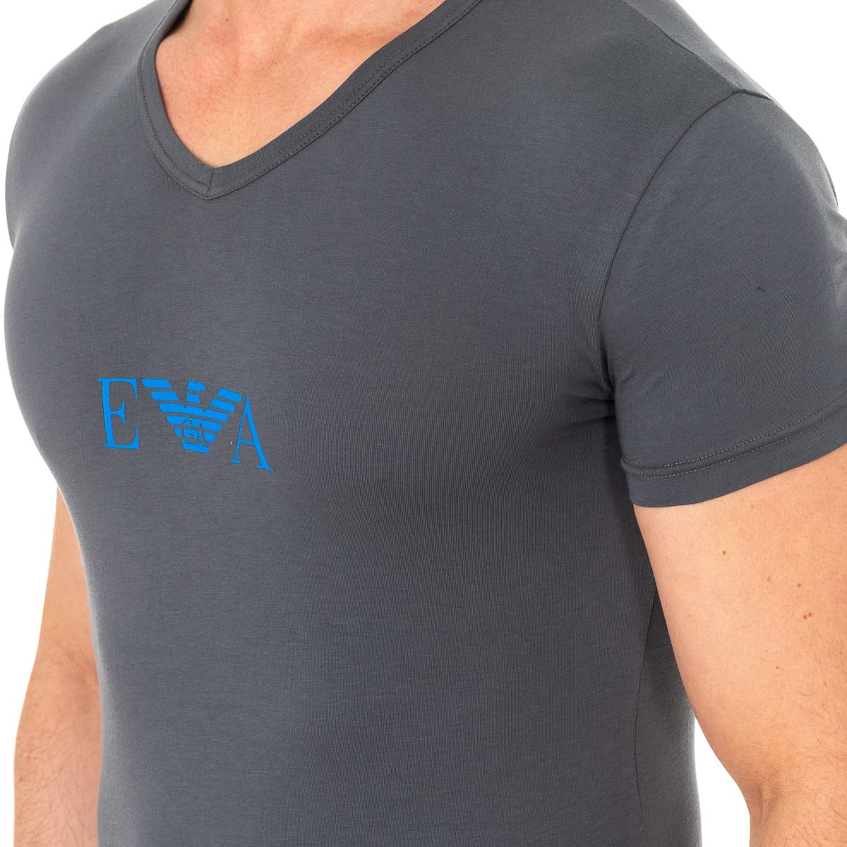 Men's T-Shirts Emporio Armani Gray