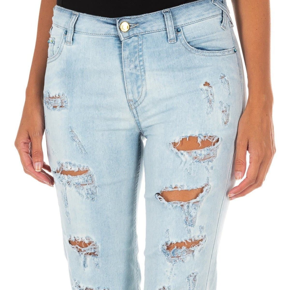 Women's Jeans Met Blue