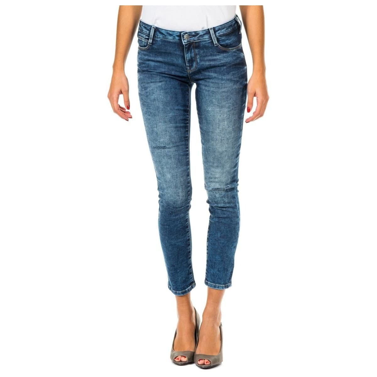 Women's Jeans Met Blue