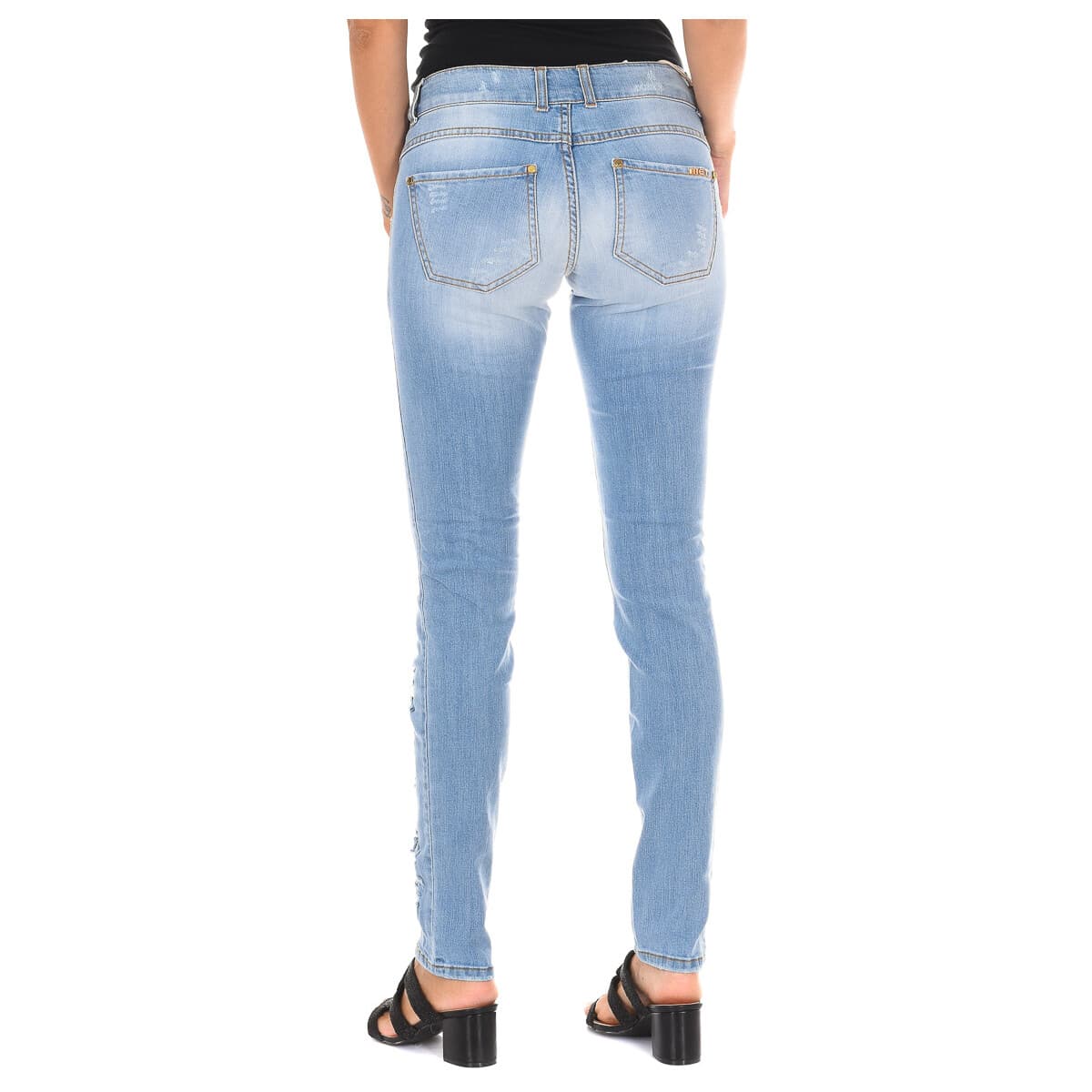Women's Jeans Met Blue