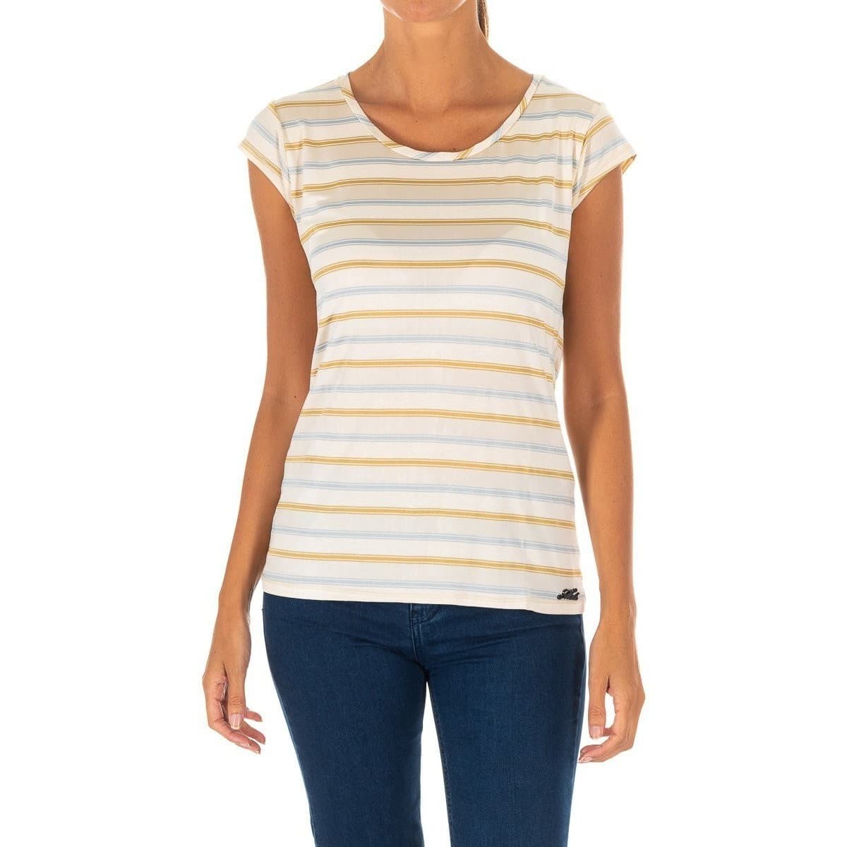 Women's T-Shirts Met Beige