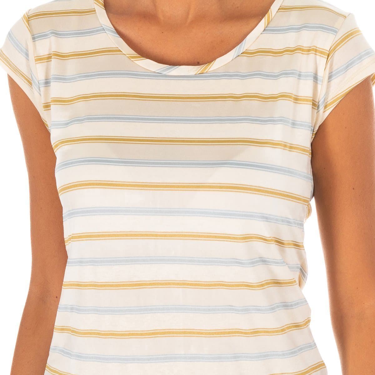 Women's T-Shirts Met Beige