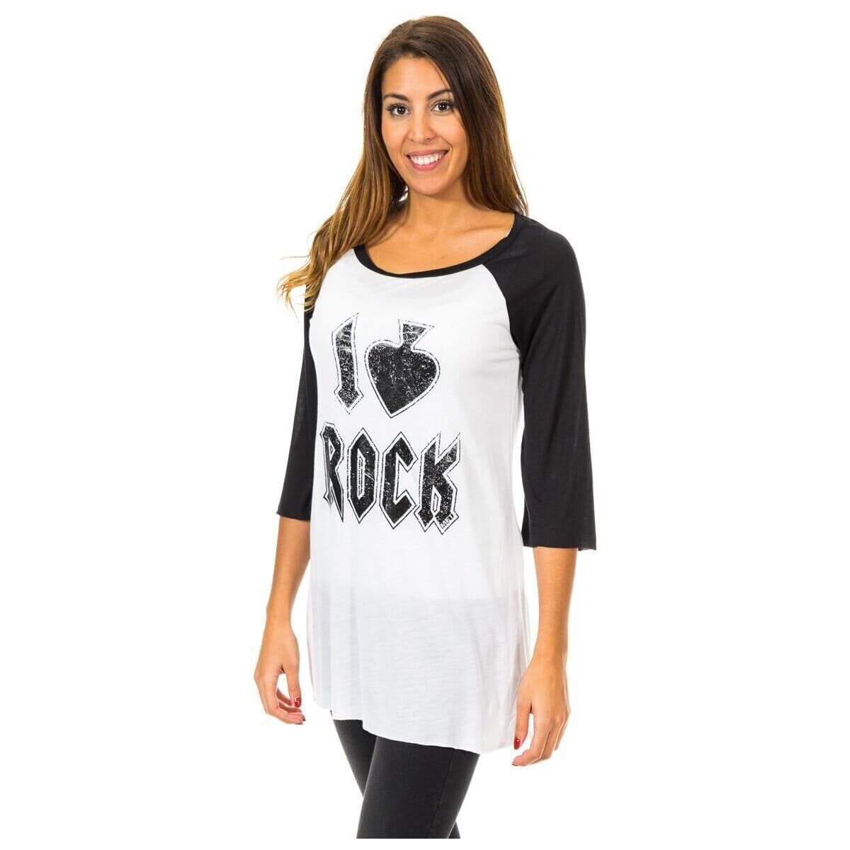 Women's T-Shirts Met Multicolor