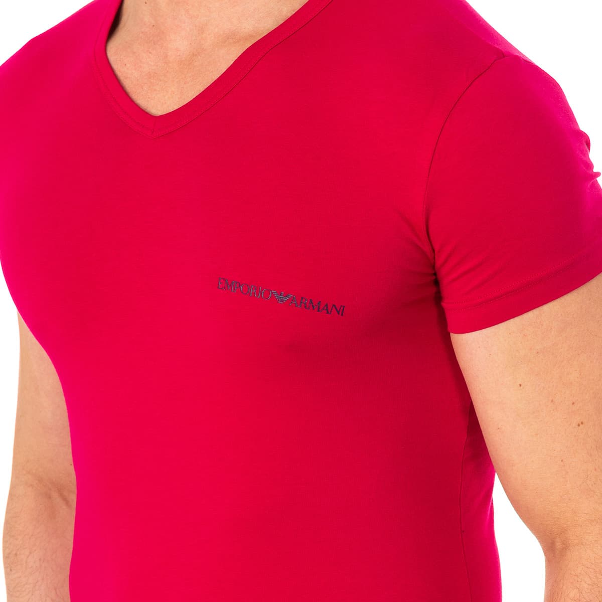Men's T-Shirts Emporio Armani Pink
