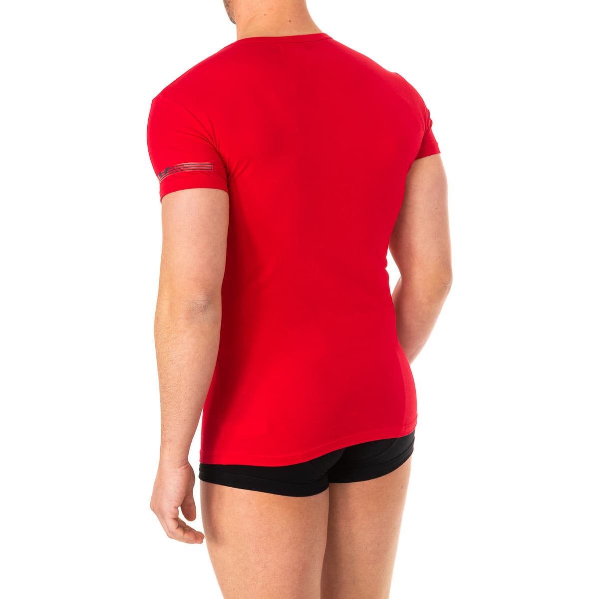 Men's T-Shirts Emporio Armani Red